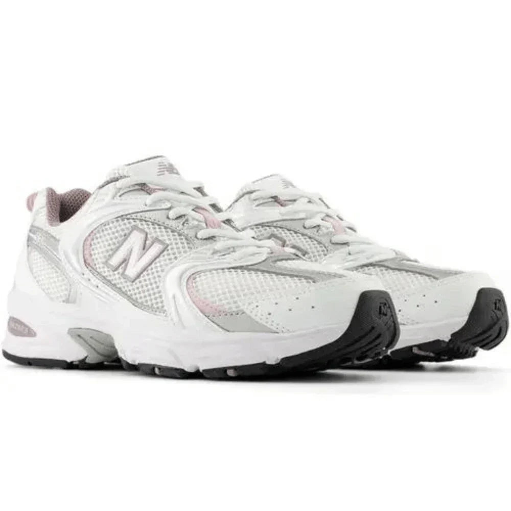 New Balance 530 Weiß Silber Metallic Eis Wein