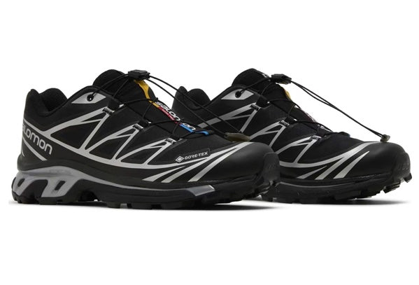 Salomon XT-6 Gore-Tex Schwarz Silber