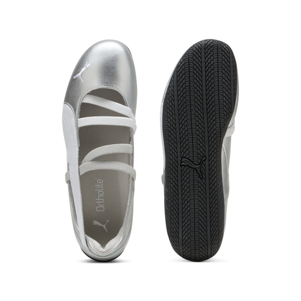 Puma Damen Metallic Speedcat Ballet - Silber