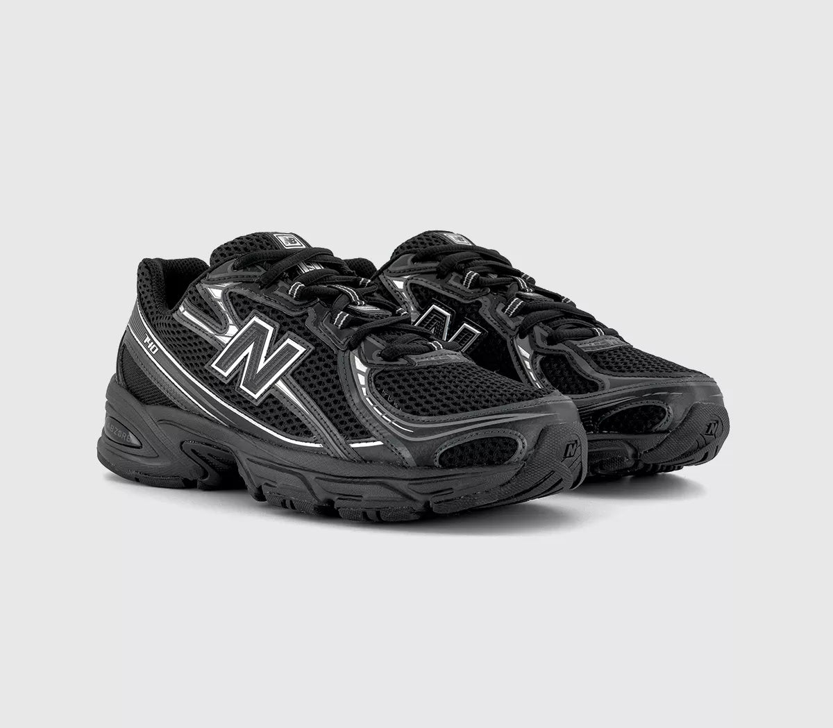 New Balance 740v2 Schwarz Grau Silber