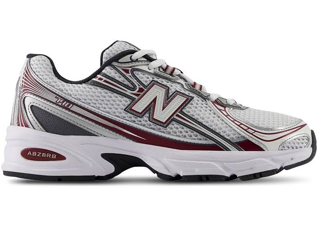 New Balance 740 Weiß Rot