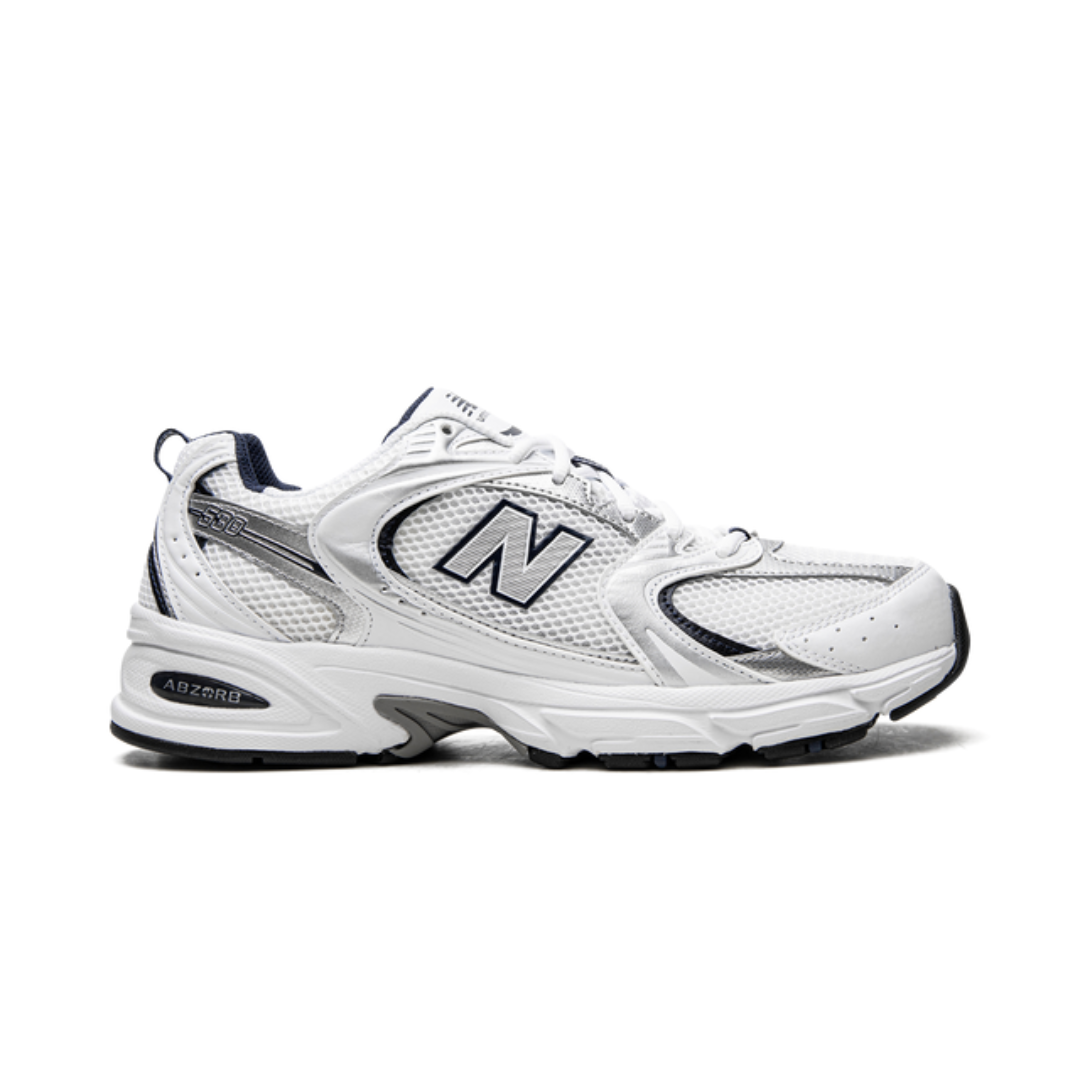 New Balance 530 Weiß Silber Navy