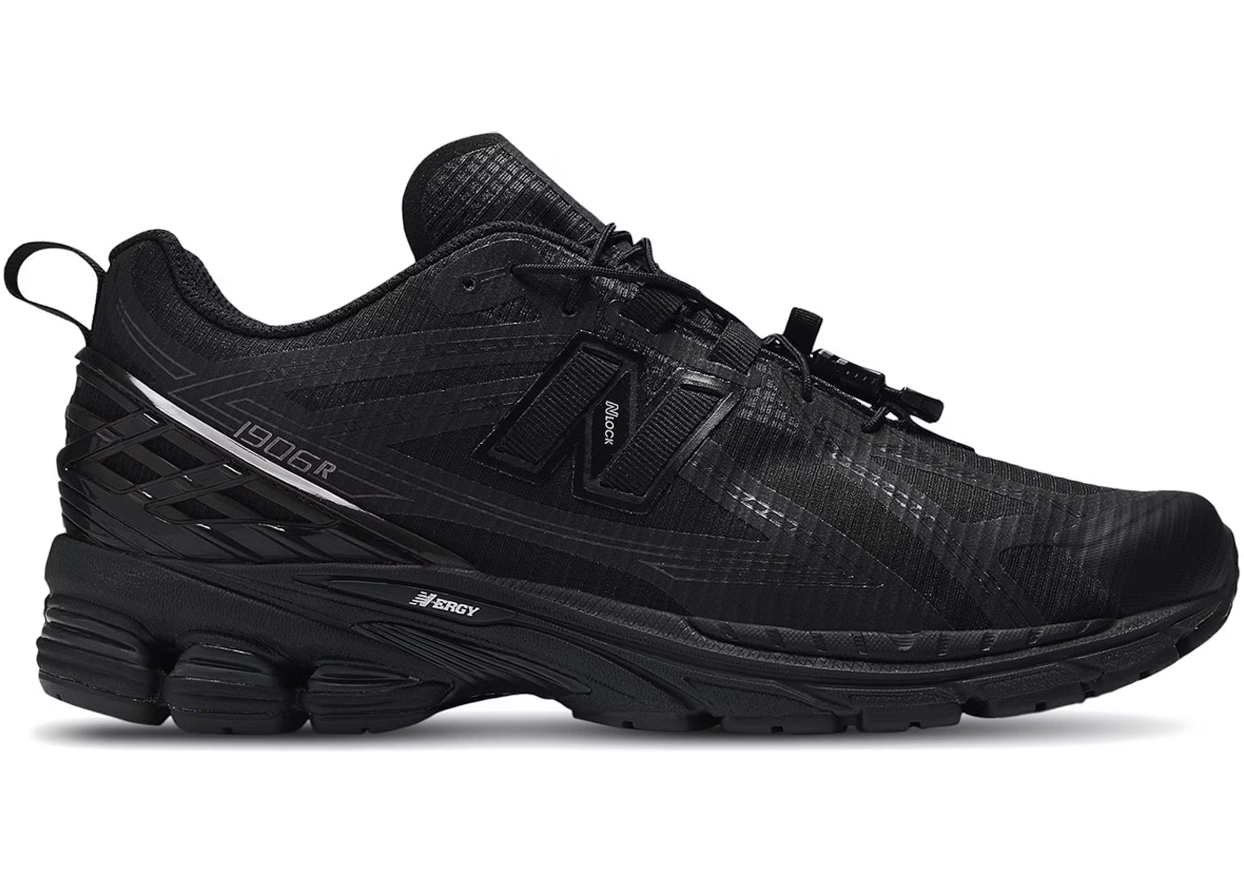New Balance 1906R Schwarz Dunkelsilber Metallic Zement