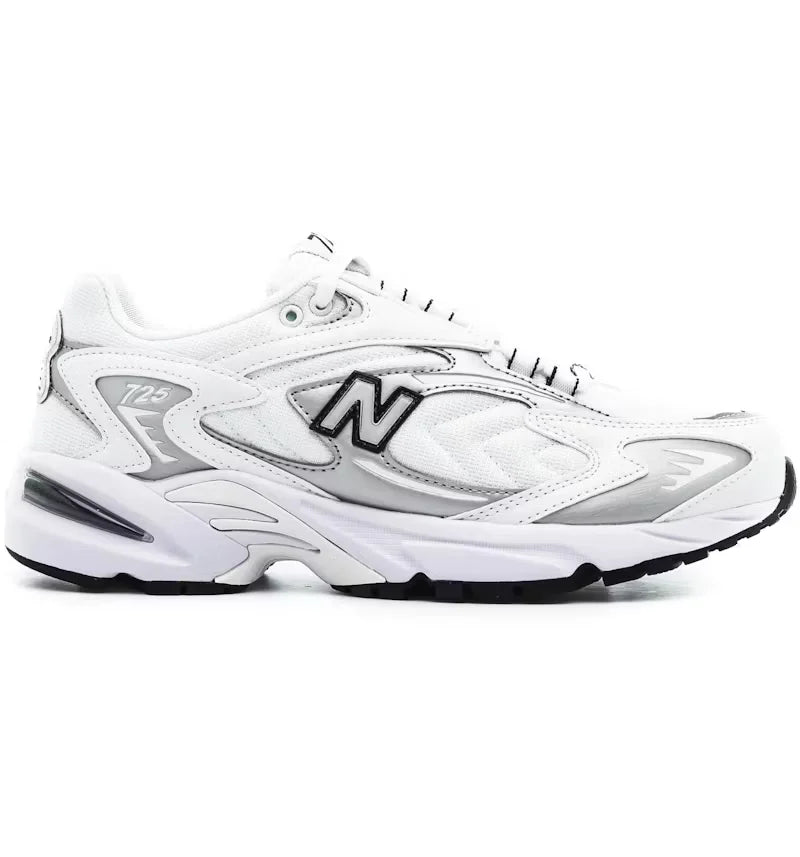 New Balance 725 Metallic Silber Weiß