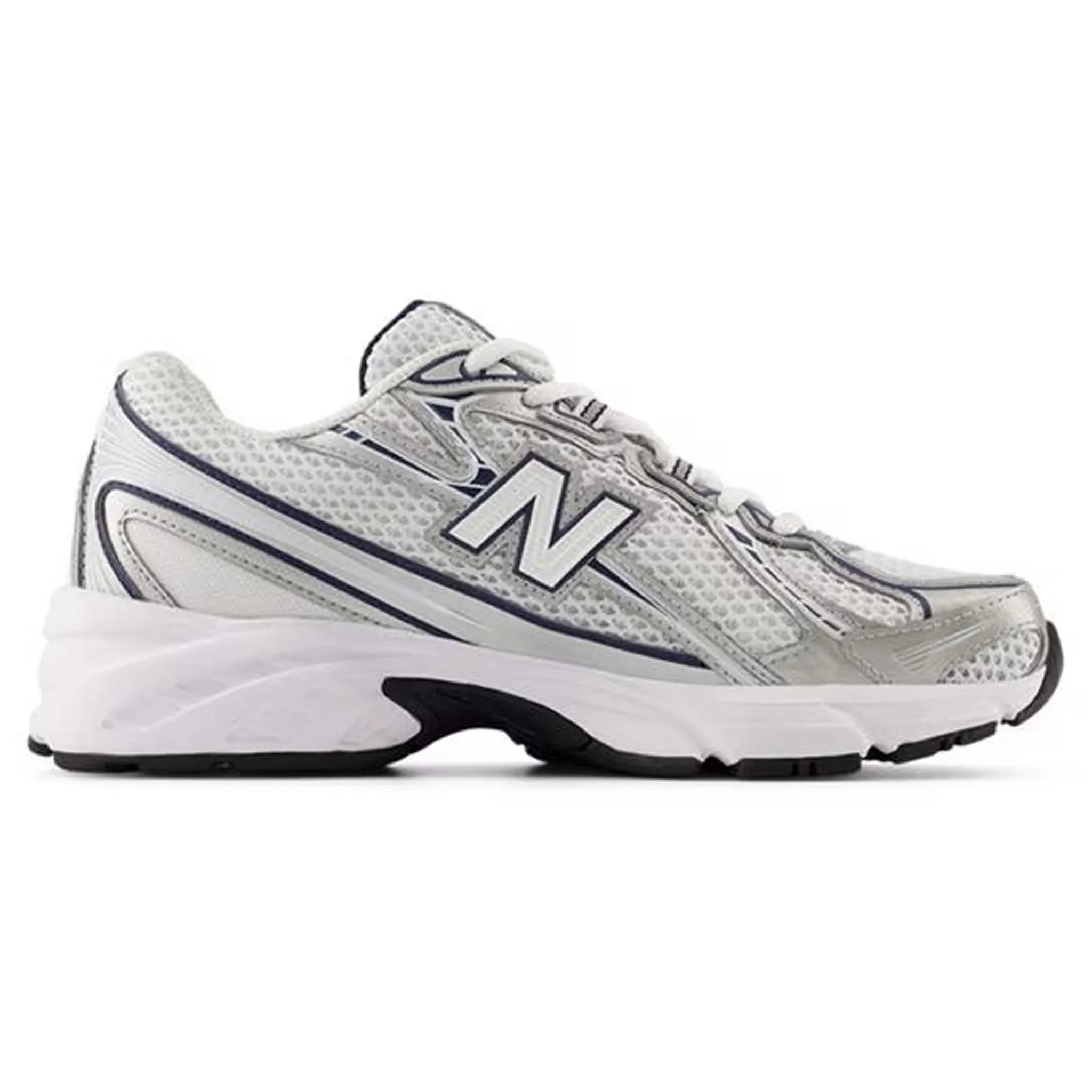 New Balance 740v2 Weiß Marine Schattengrau