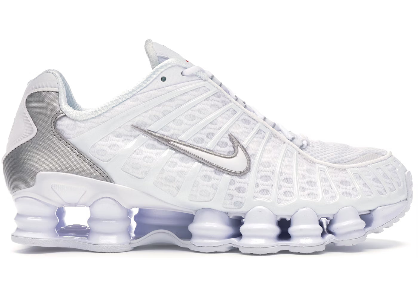 Nike Shox TL Weiß Metallic Silber