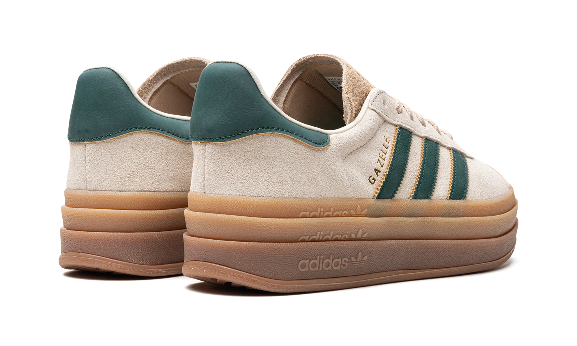 Adidas Gazzelle Bold Wmns "Cream Collegiate Green"