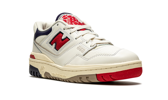 New Balance 550 Aime Leon Dore Weiß Navy Rot