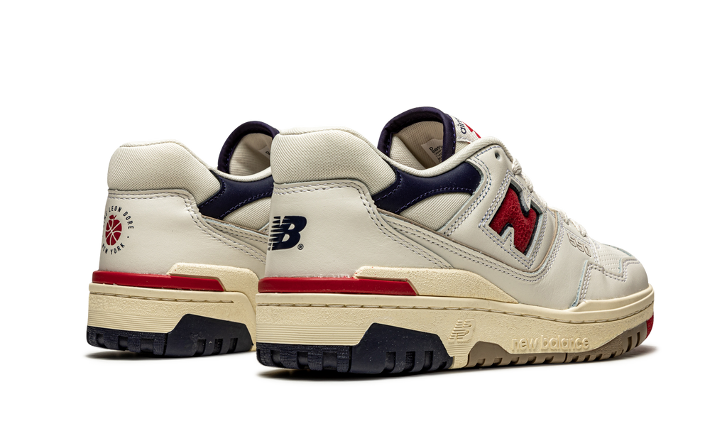 New Balance 550 Aime Leon Dore Weiß Navy Rot