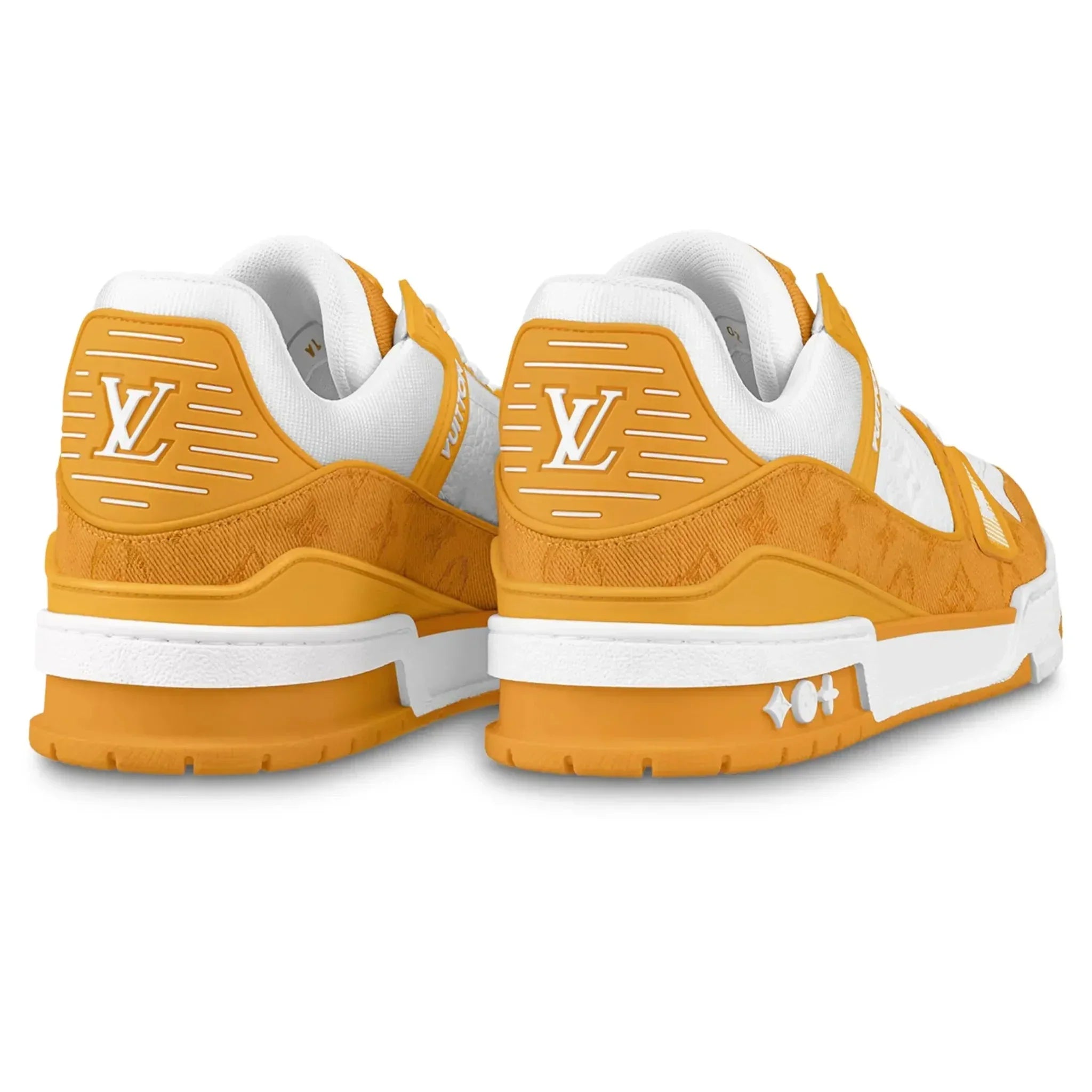 Louis Vuitton LV Monogram Gelber Denim Sneaker