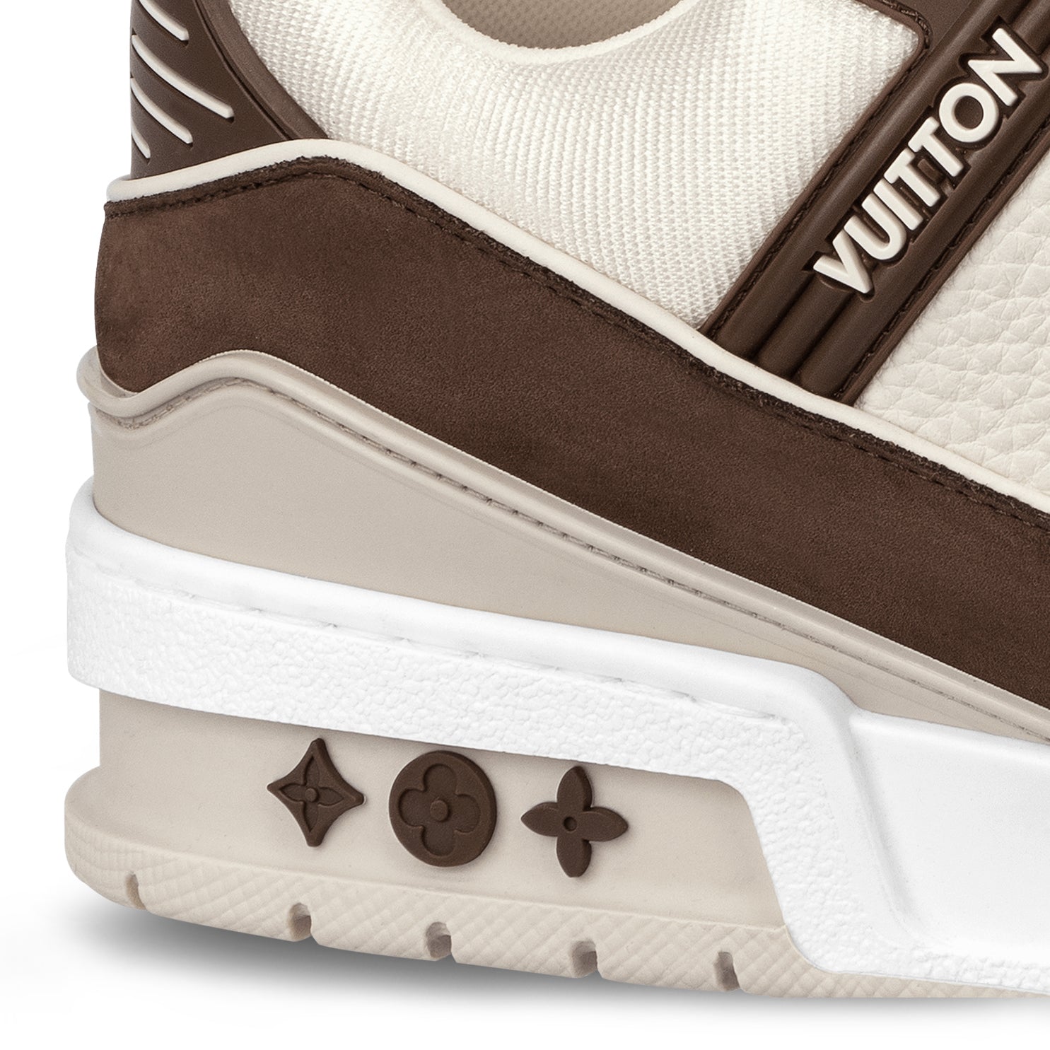 Louis Vuitton LV Trainer Sneaker aus Kalbsleder Moka