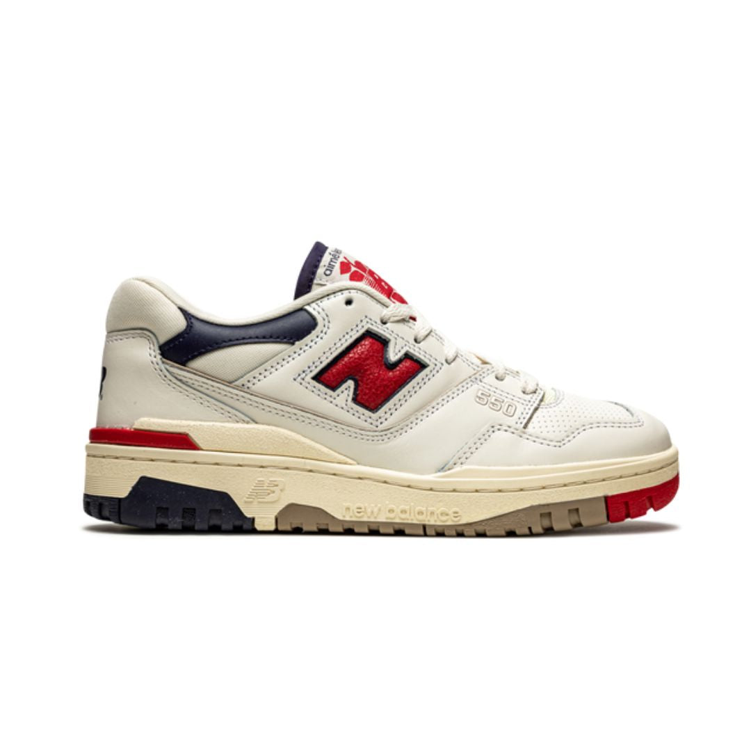 New Balance 550 Aime Leon Dore Weiß Navy Rot