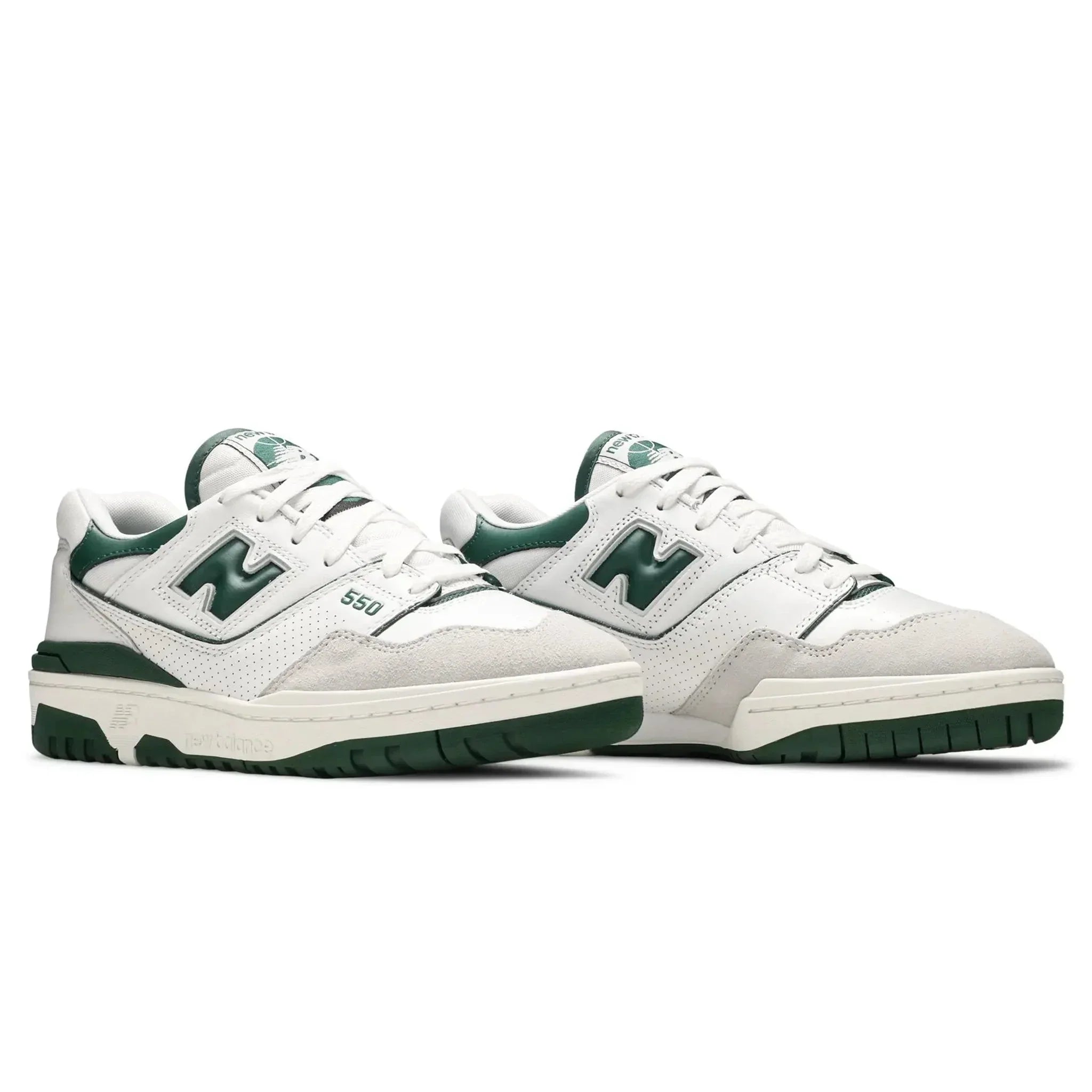 New Balance 550 Weiß Grün