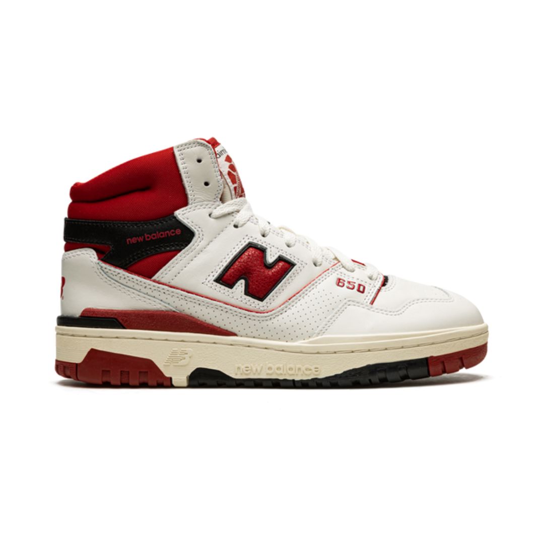 New Balance 650R Aimé Leon Dore - Weiß / Rot