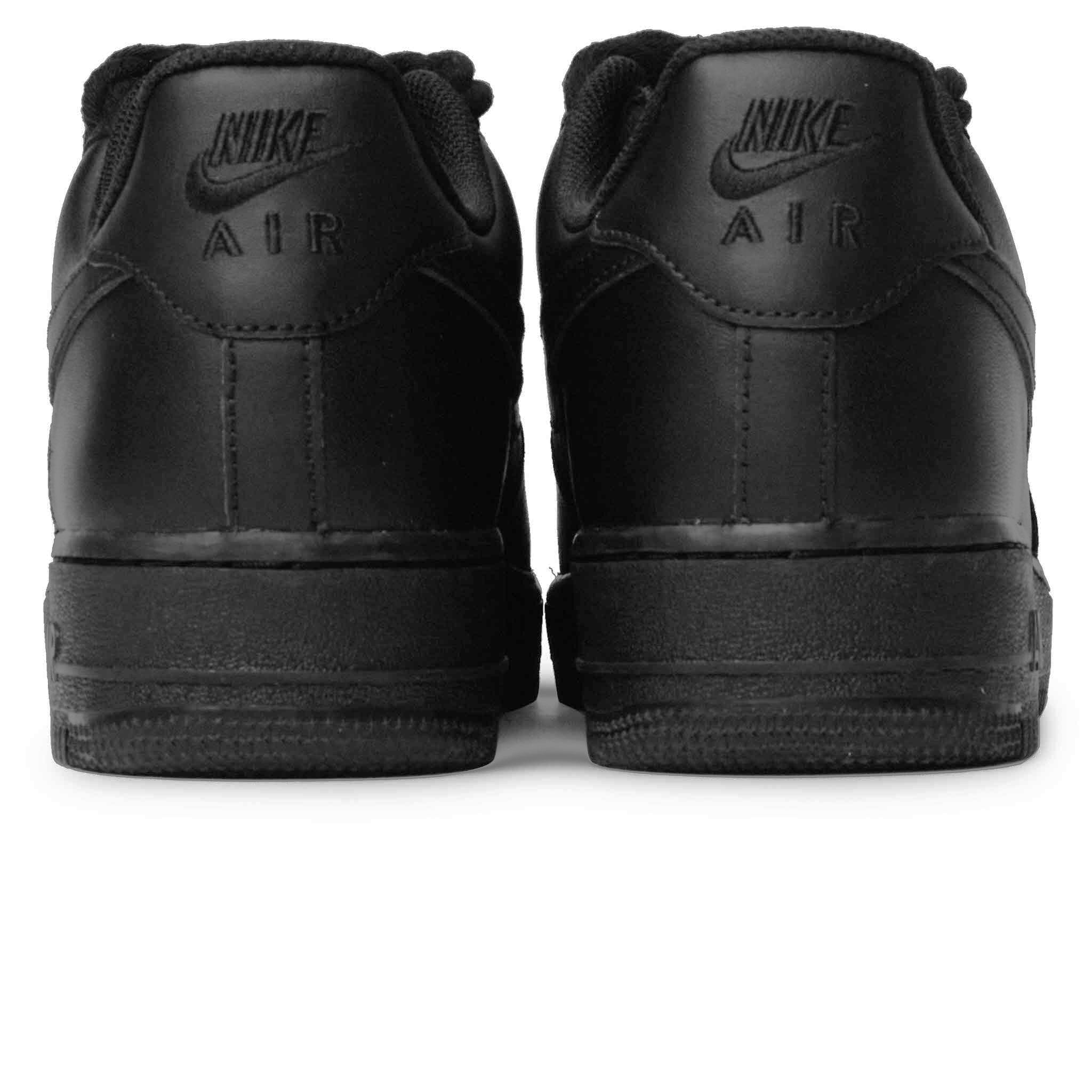 Nike Air Force 1 Low Seilsenkel Schwarz