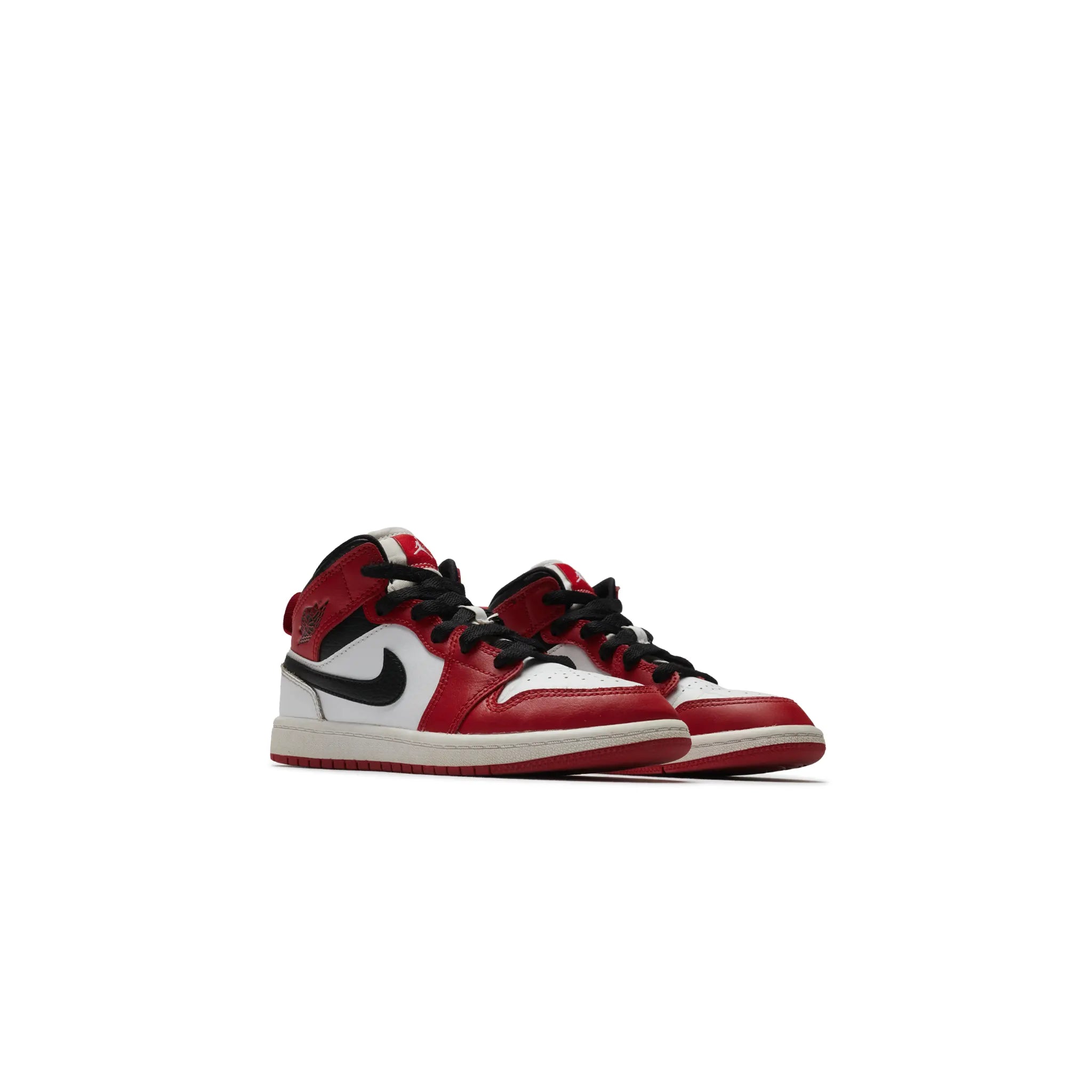 Gebraucht - Air Jordan 1 Mid Chicago White Heel (PS)