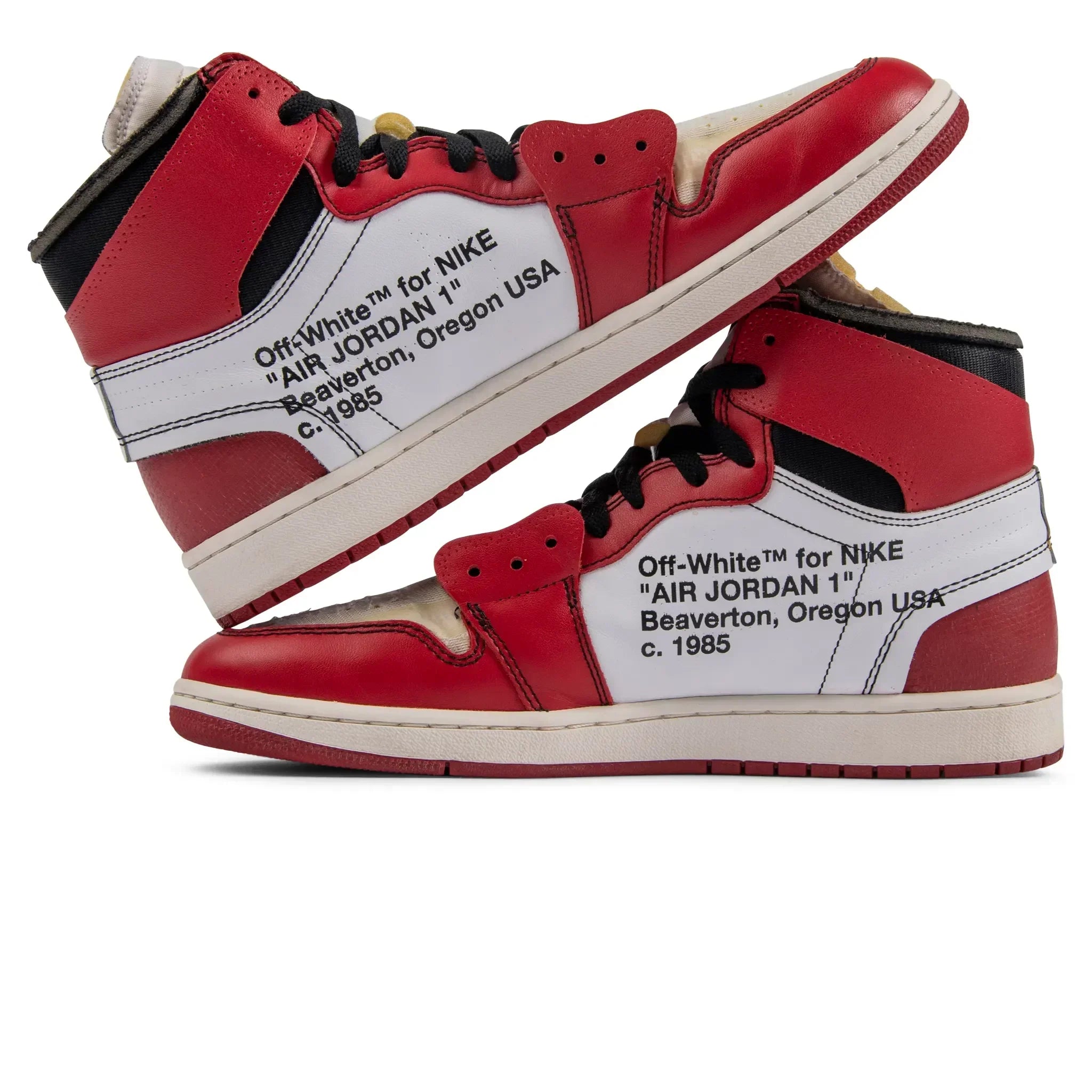 Gebraucht - Air Jordan 1 x Off-White 1 Retro High OG Chicago