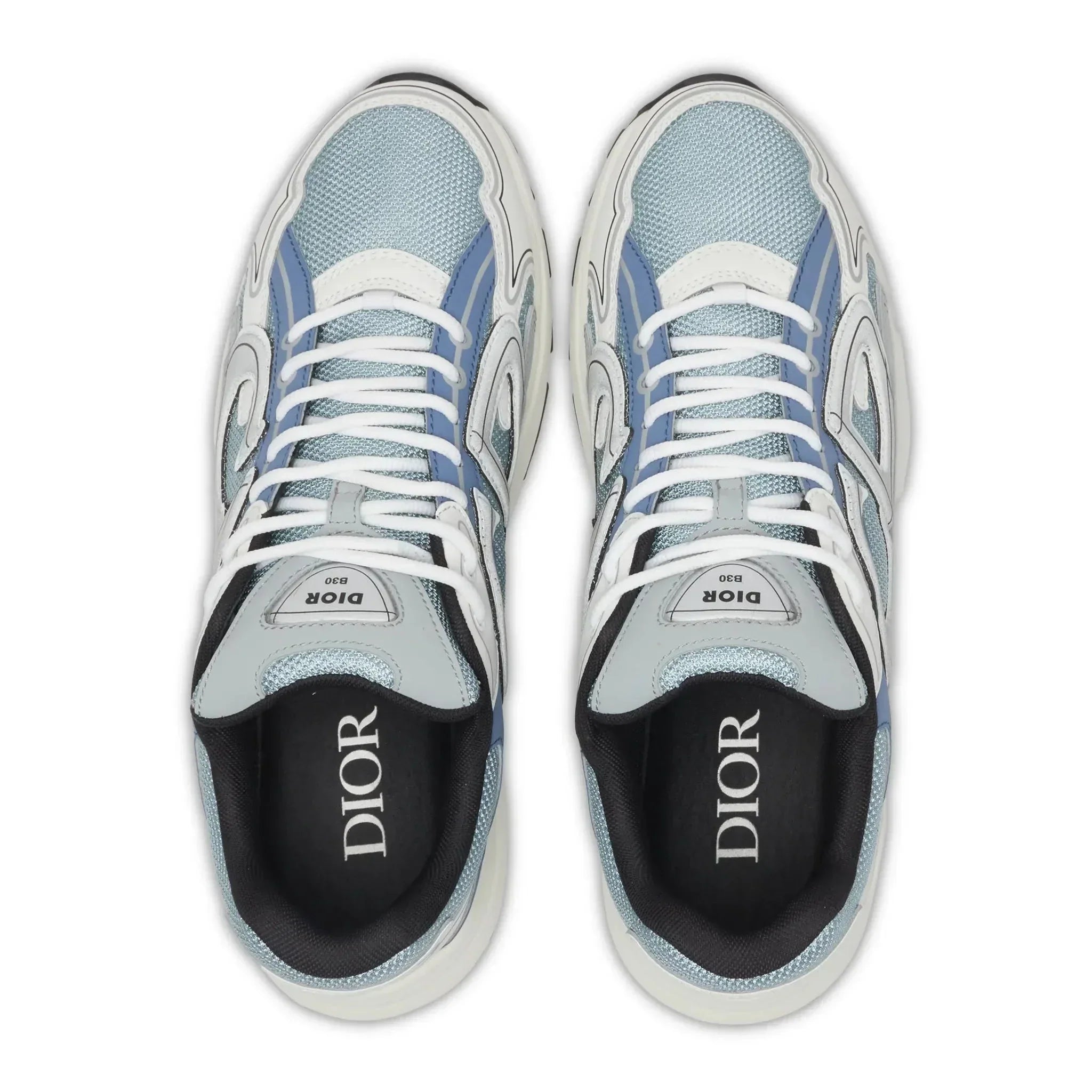 Preloved - Dior B30 Mesh Light Blue Grey Trainer