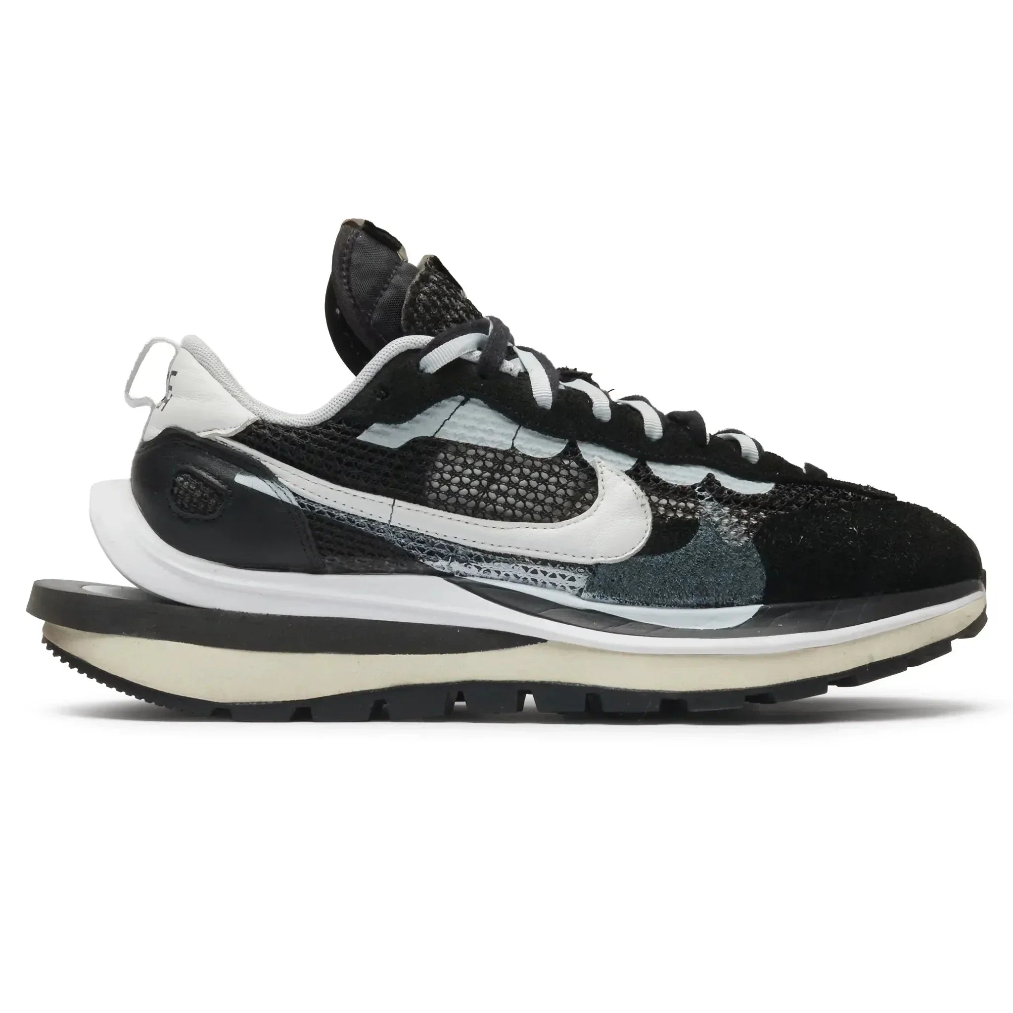 Pre-Loved - Nike x Sacai Vaporwaffle Schwarz Weiß