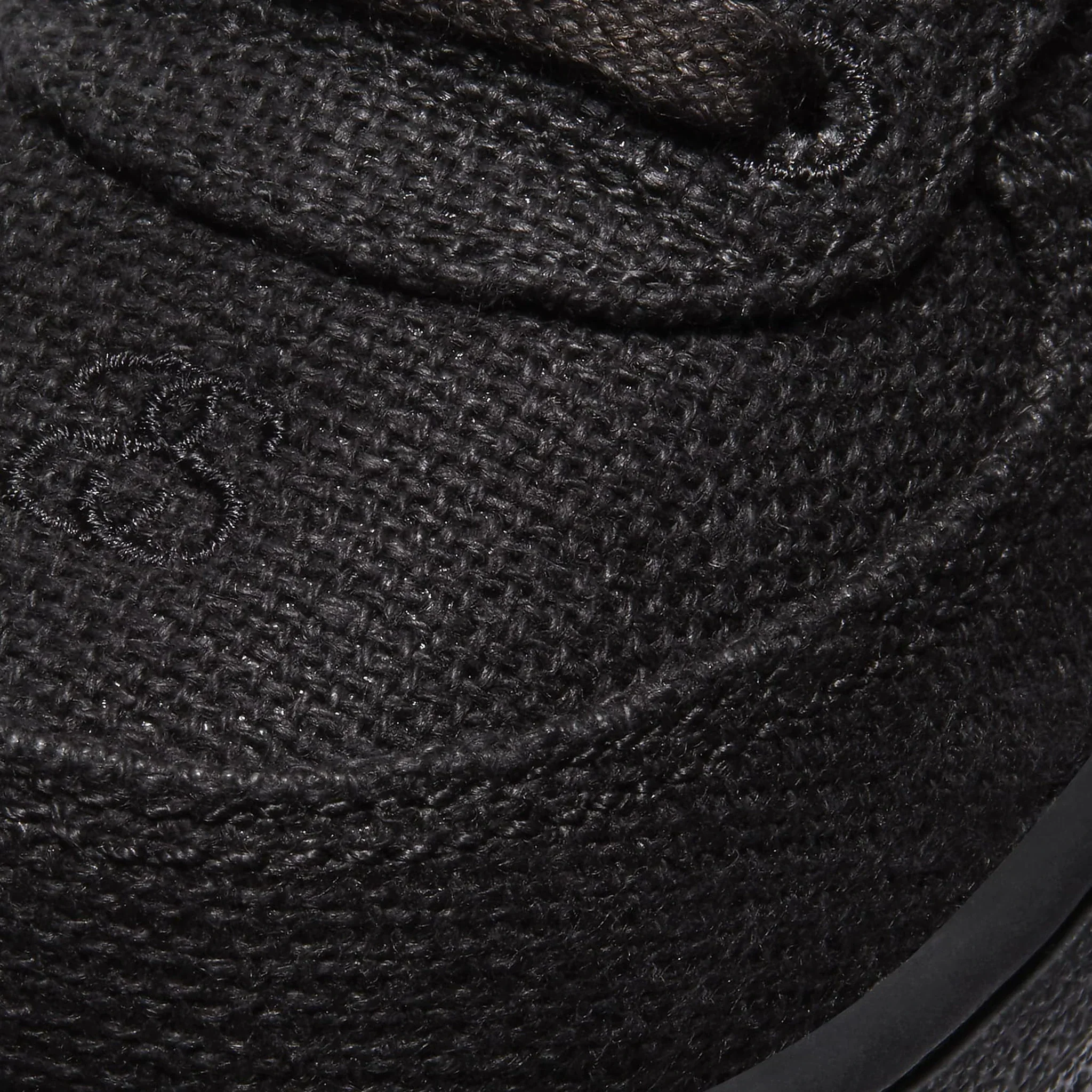 Stussy x Nike Air Force 1 Low Black (Kleinkind)