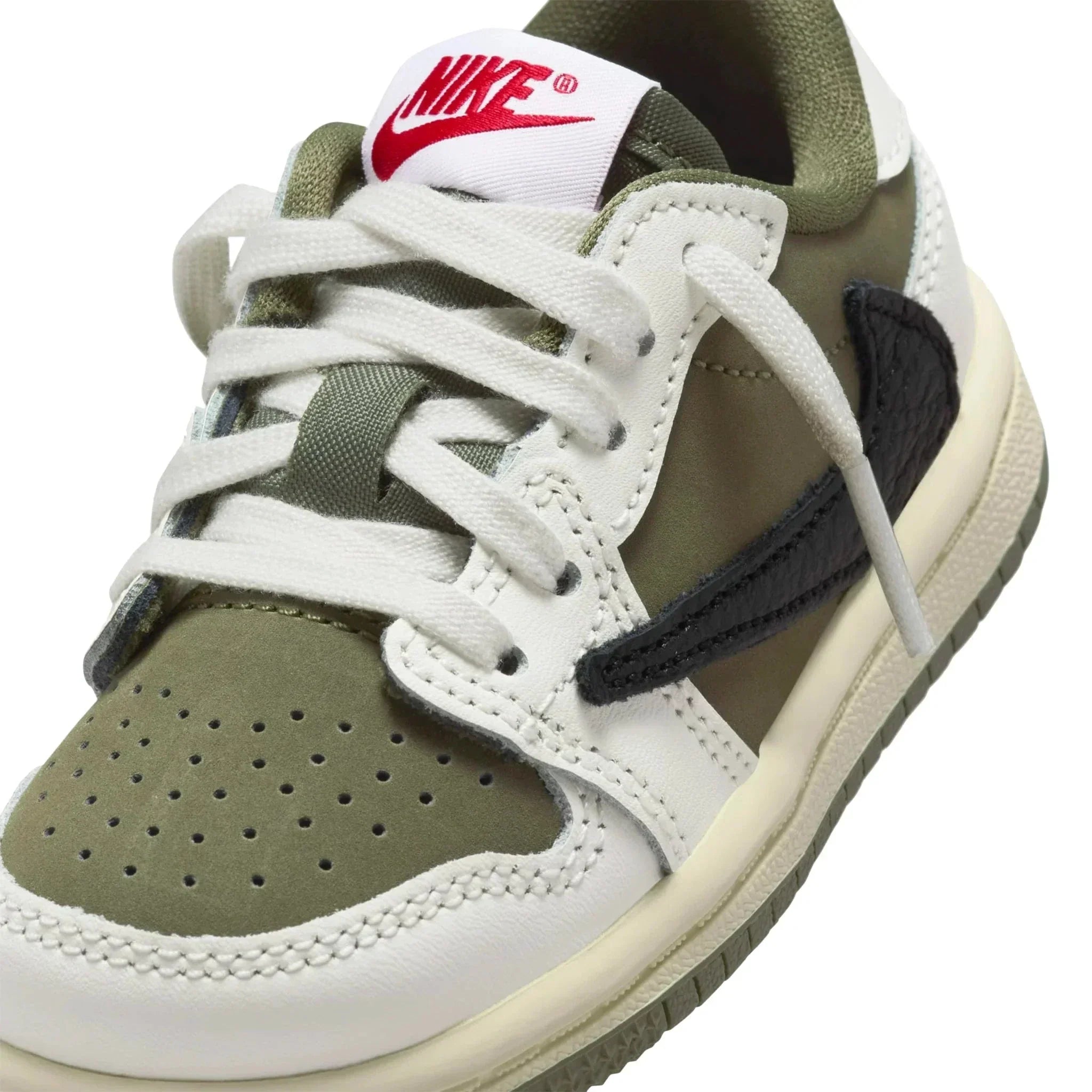 Travis Scott x Air Jordan 1 Low OG Medium Olive (TD)