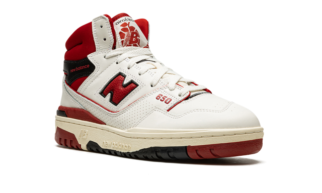 New Balance 650R Aimé Leon Dore - Weiß / Rot