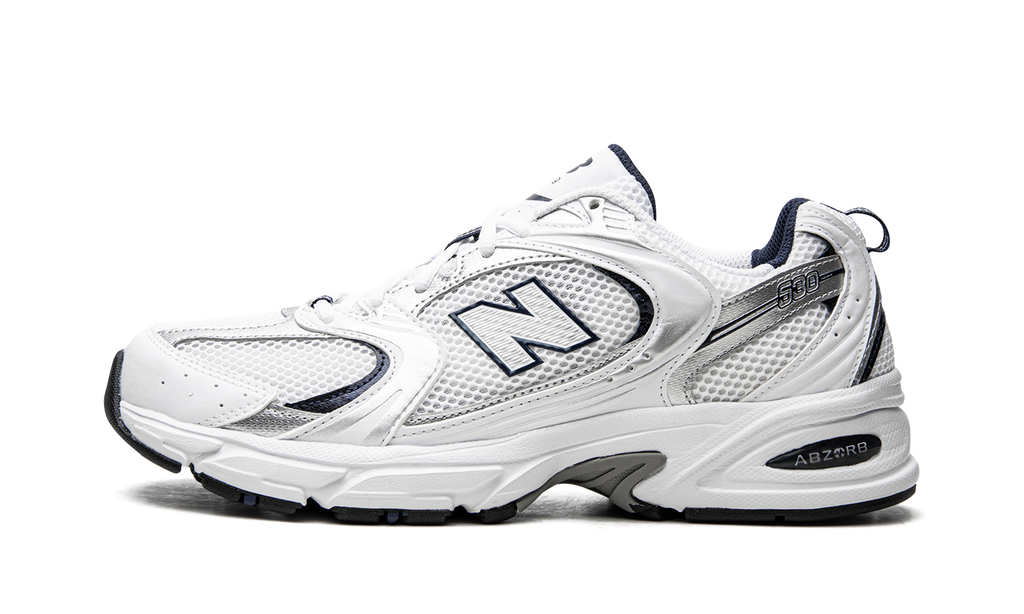New Balance 530 Weiß Silber Navy