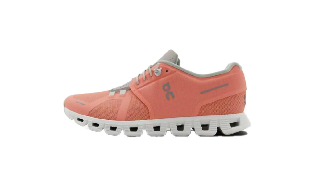 On Running Cloud 5 Flamingo Pearl